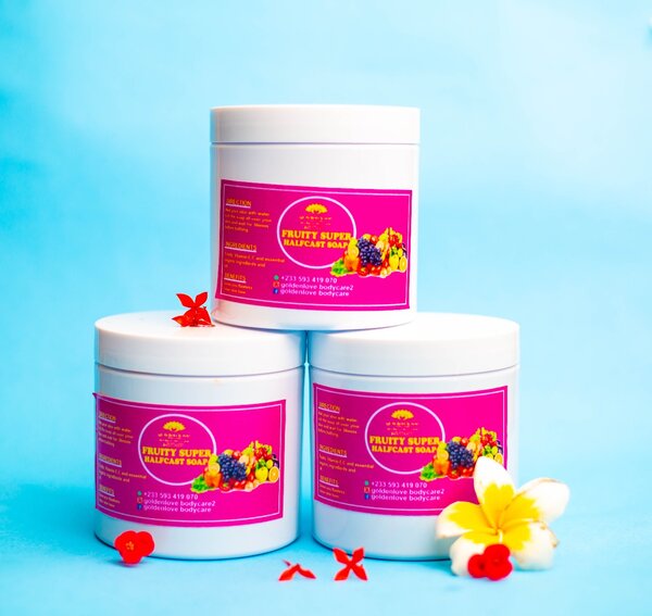 Fruity super Halfcast soap