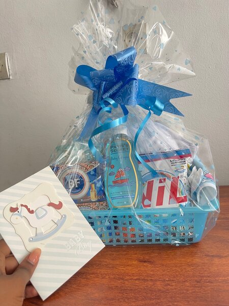 Panier cadeau naissance 