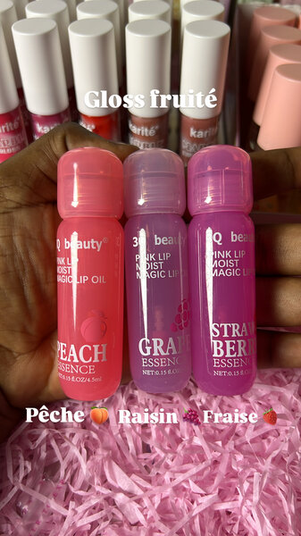 Gloss à lèvres fruité