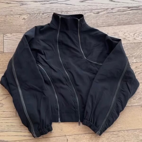 Veste zippée noire