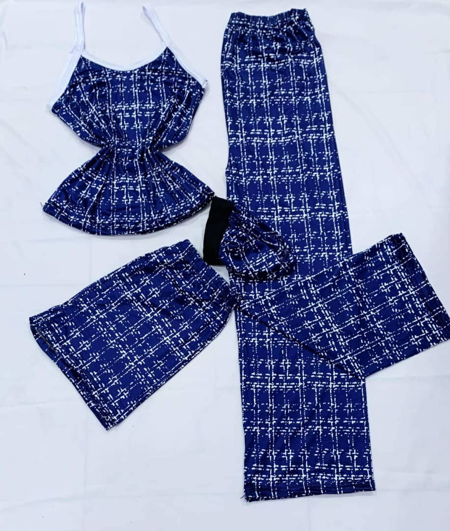 Pyjama en satin pour femmes