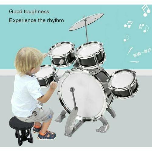 ENSEMBLE BATTERIE POUR ENFANTS DÉBUTANT EN MUSIQUE