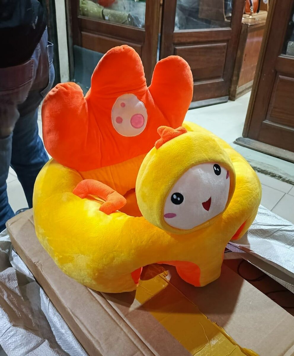 Cute Animal Plush Seats