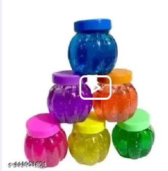 Pack of 12 Pcs Crystal Jelly Slimes watch video
