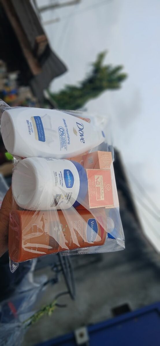 Coffret Hydratant Dove et Vaseline