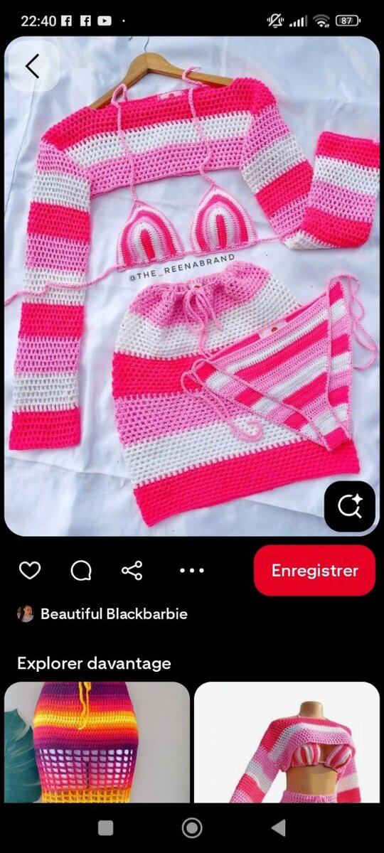 Robe Crochet Été Fait Main