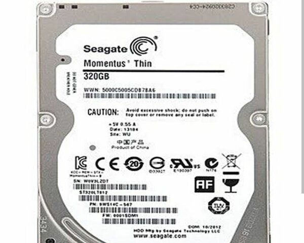 External hard drive 320 gb laptop hard disk
