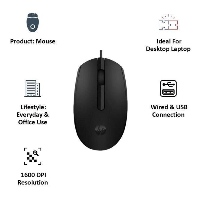 Souris Filaire HP USB M10
