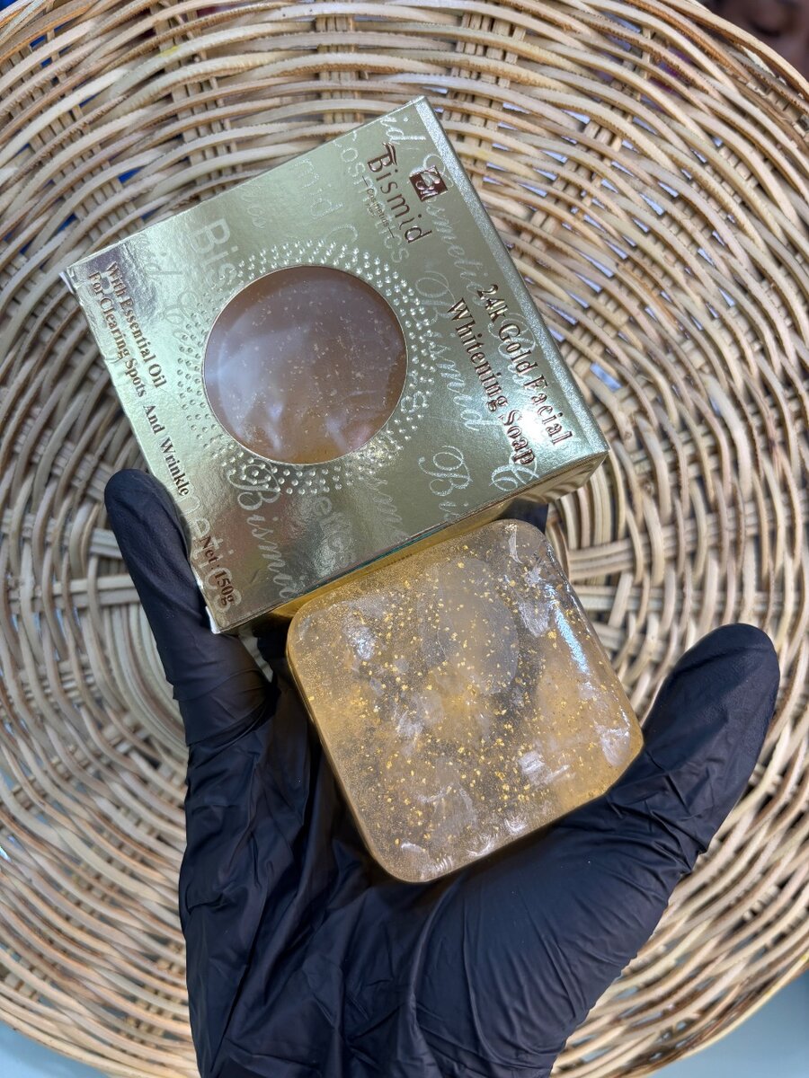 Savon Visage Blanchissant Or 24K