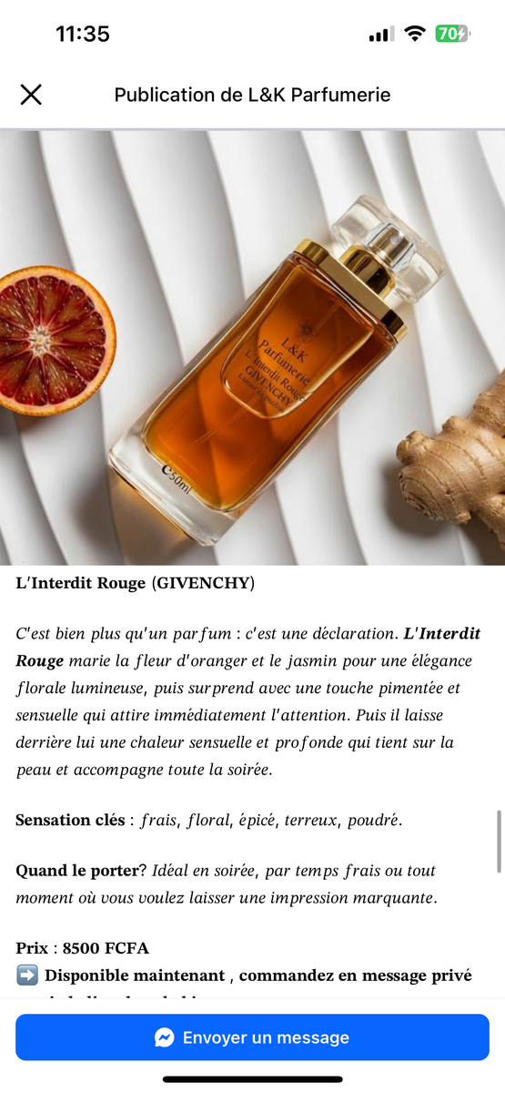 Parfum L'Interdit Rouge 50ml