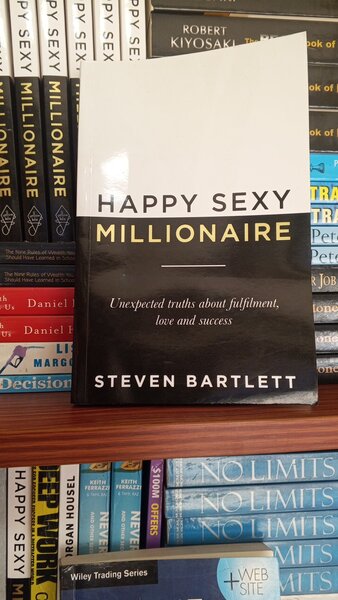 Happy sexy millionaire
