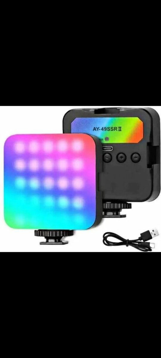 Lumière Vidéo LED Portative