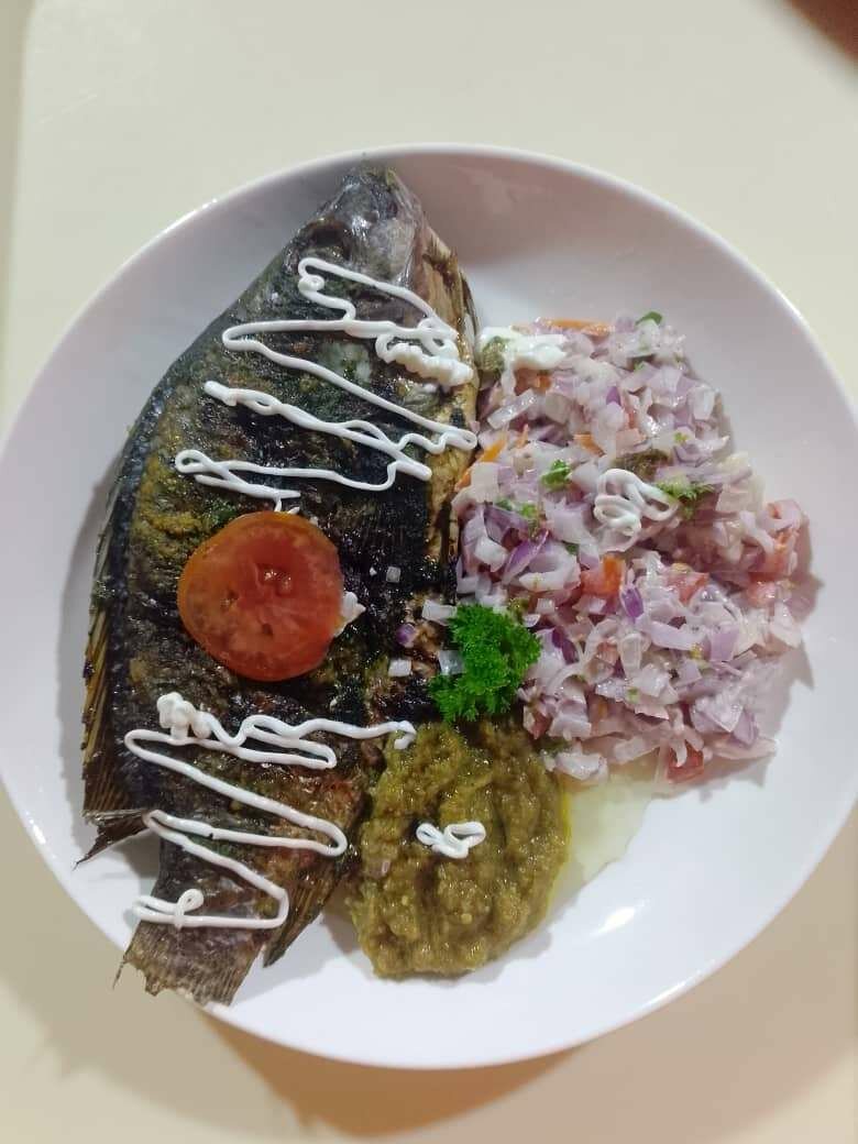 Poisson braisé Délicieux