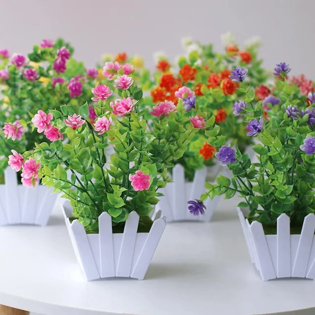 Fleurs artificielles décoratives