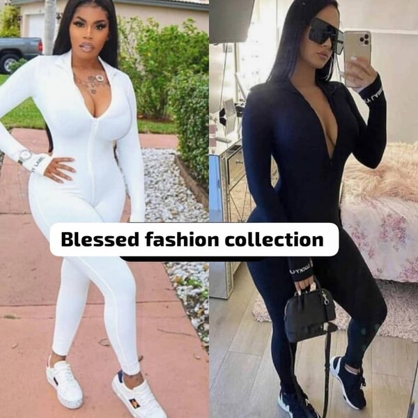 Combinaison moulante tendance