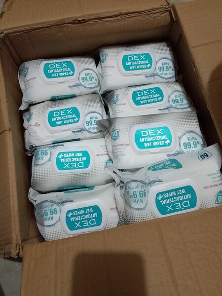 Dex Antibacterial wipes