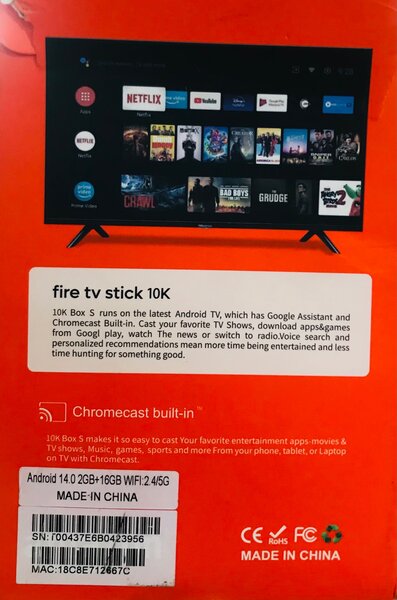 AMAZON FIRE TV STICK 10K HDR