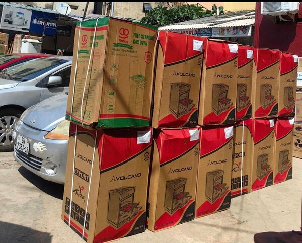 Volcano stove with oven