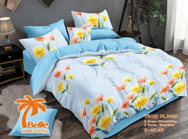 Parure de Lit Fleurie Belle