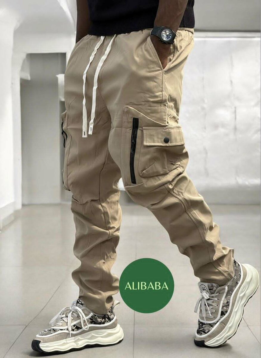 Pantalons cargo hommes tendance