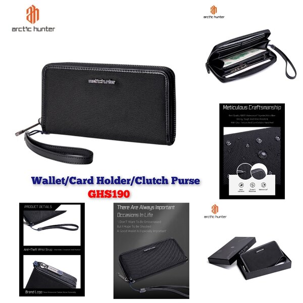 Black Wallet/Cardholder/Purse