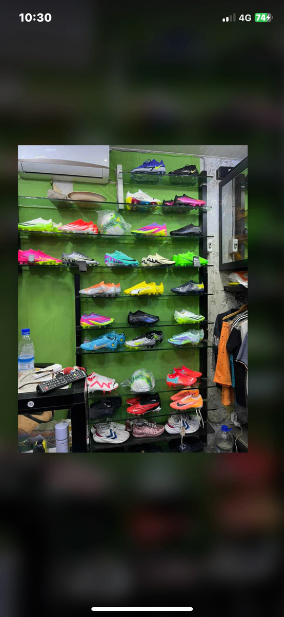 Crampon de footballeur pro et semi pro.