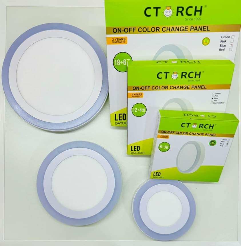 Spotlight light all colors and shapes