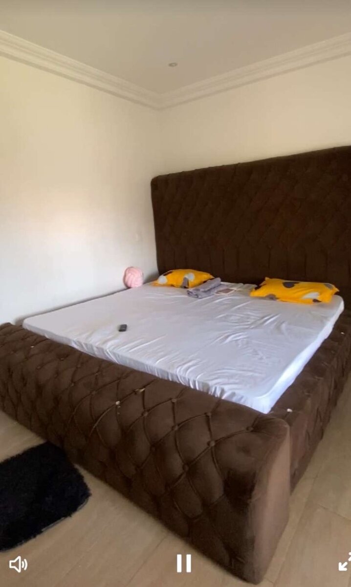 King size bed and mattress
