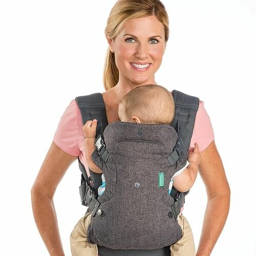 Infantino Flip Advanced 4-in-1 Carrier - 8-32 lbs - Gray