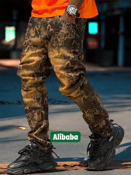 Trendy Men's Denim Jeans