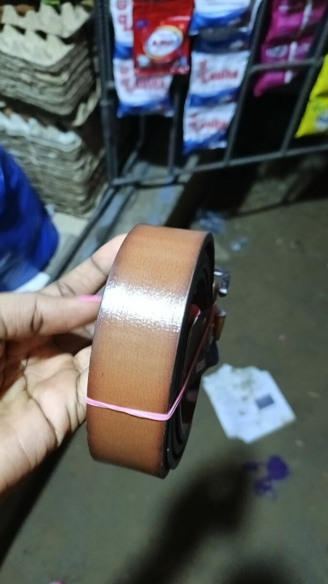 Ceinture en cuir élégante