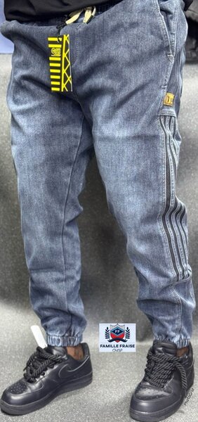 Pantalon Jogger Denim Homme