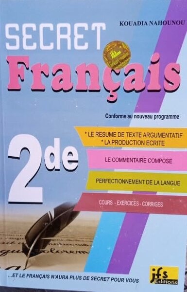 Livre "Secret Français 2de"