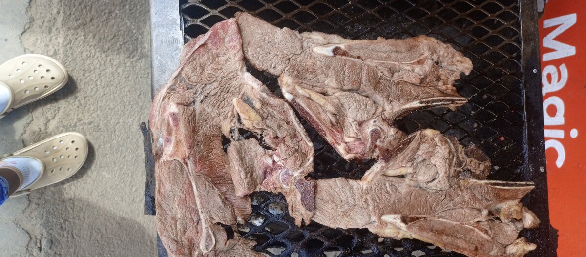 Charcoal grilled TBone