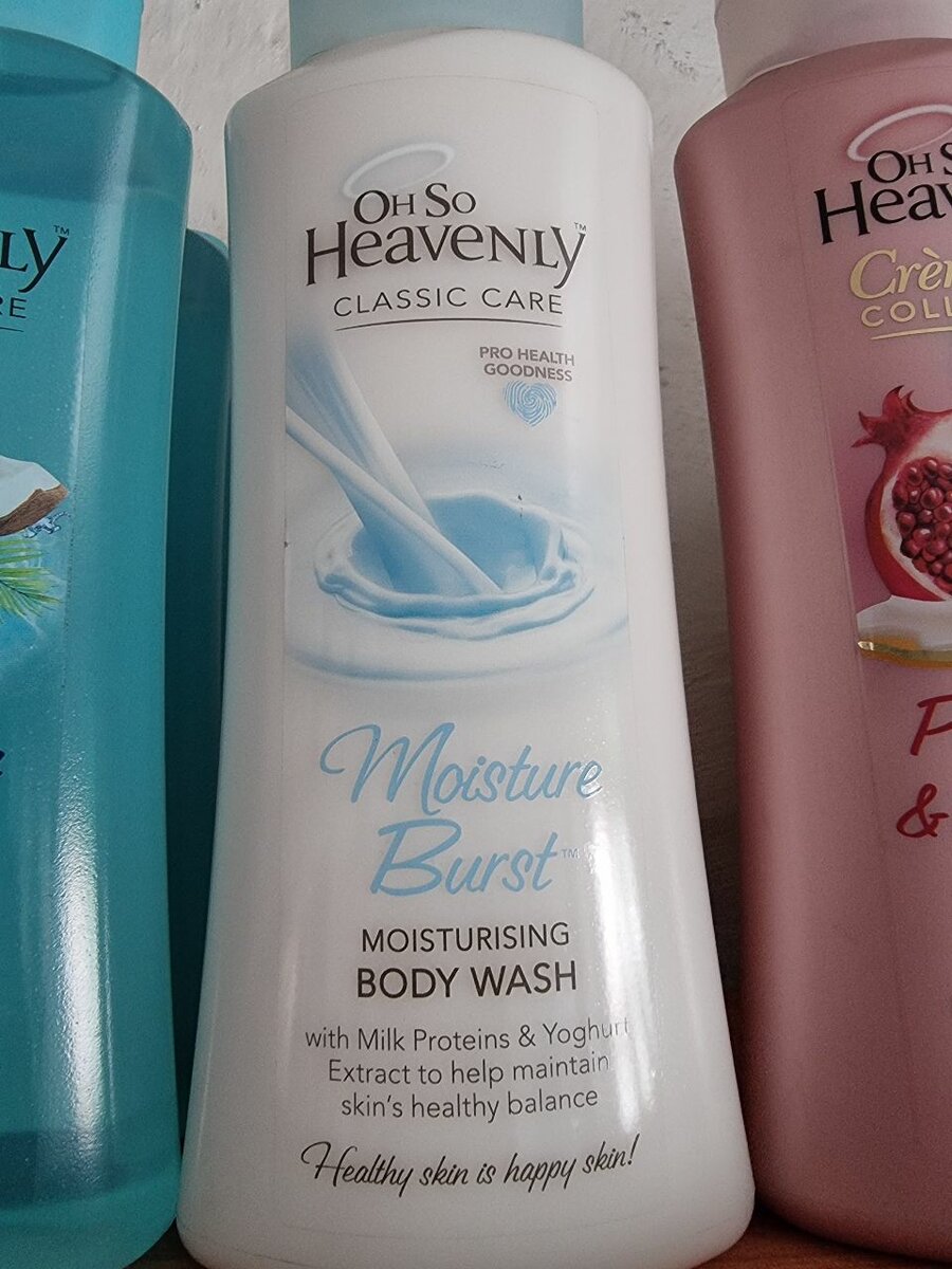 Oh so heavenly range of products lotions etc