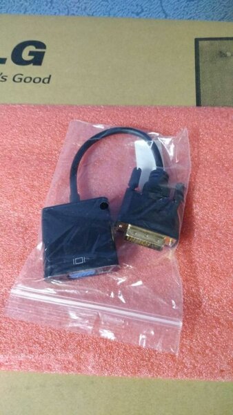 Переходник Конвертер DVI-VGA