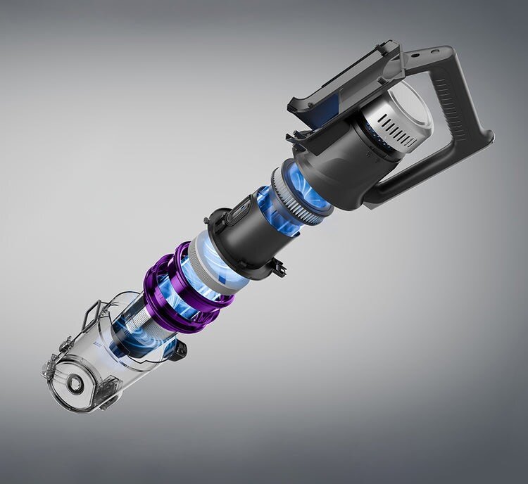 Беспроводной пылесос с высокой мощностью всасывания Eureka