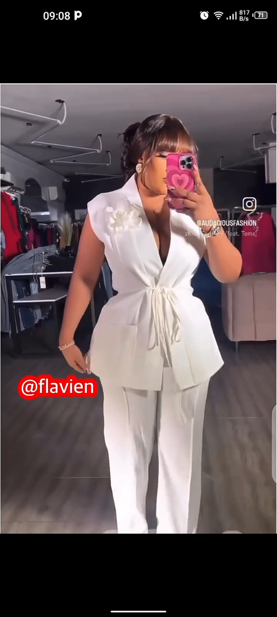 Ensemble tailleur élégant femme