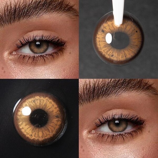 Lentilles de couleur naturelles