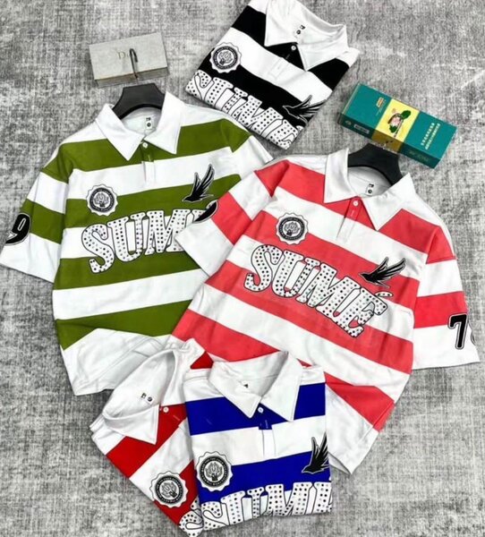 Polo rayé homme Sumi