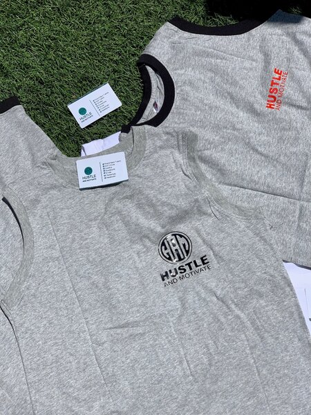 Hustle and motivate vests k100