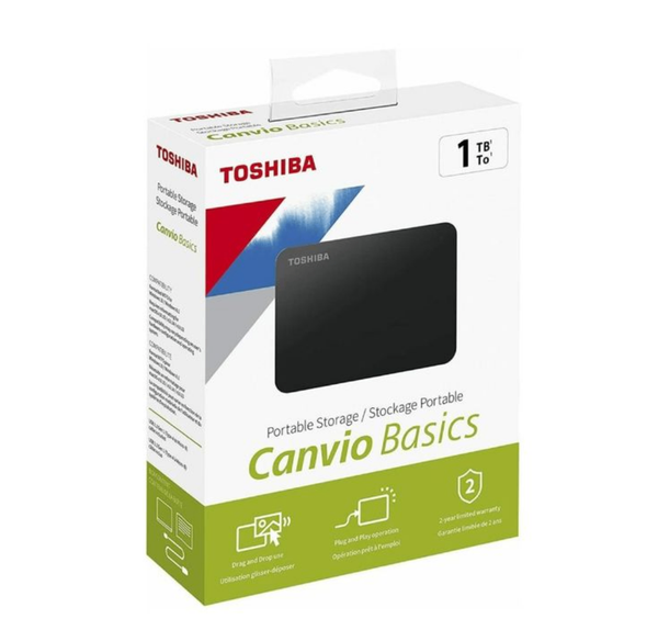 Disque dur externe Toshiba 1TB