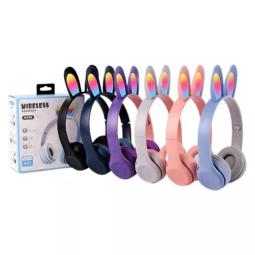 Casque Sans Fil Oreilles Lapin