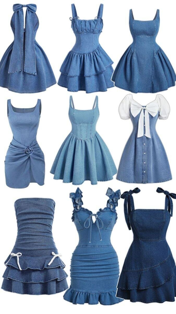 Robe en jean élégante