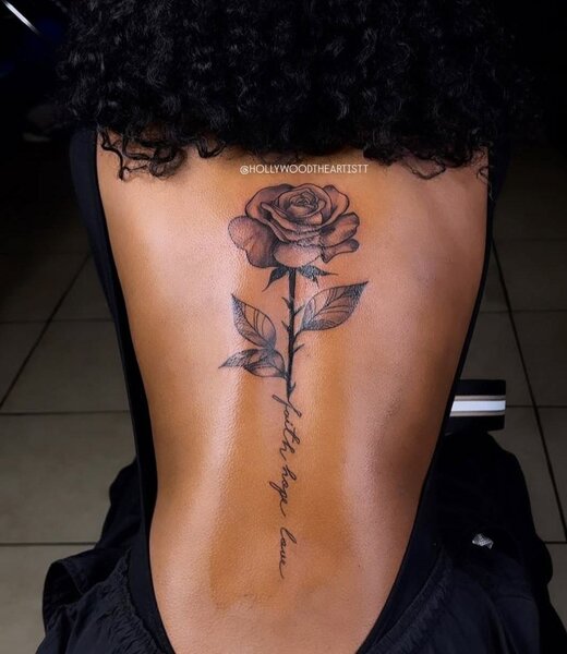 Tatouage temporaire fleurs