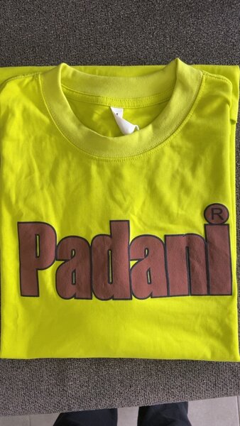 T-shirt Padani Jaune Fluo Unisexe