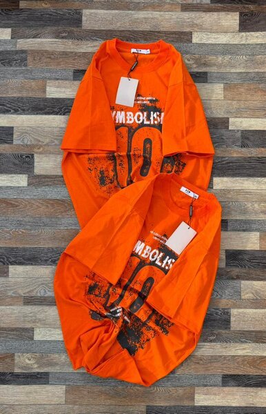 T-shirts orange vibrants