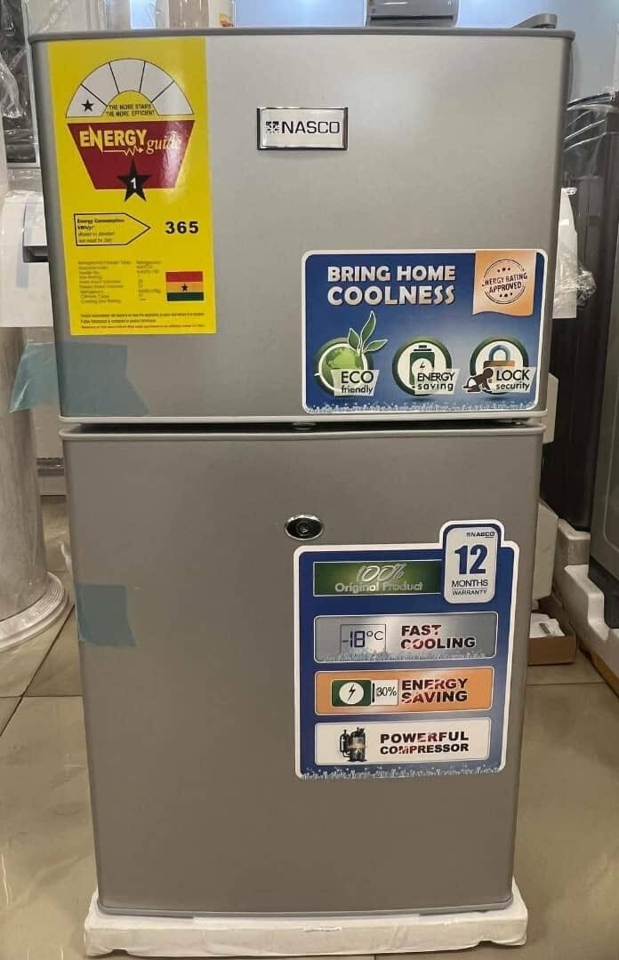 Table top double door fridge Brand nasco