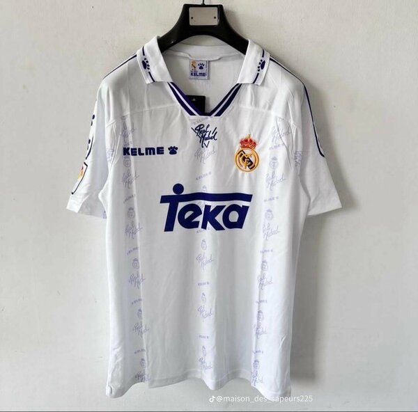 Maillot de football vintage RM