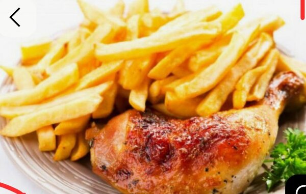 Poulet Frites Savoureux